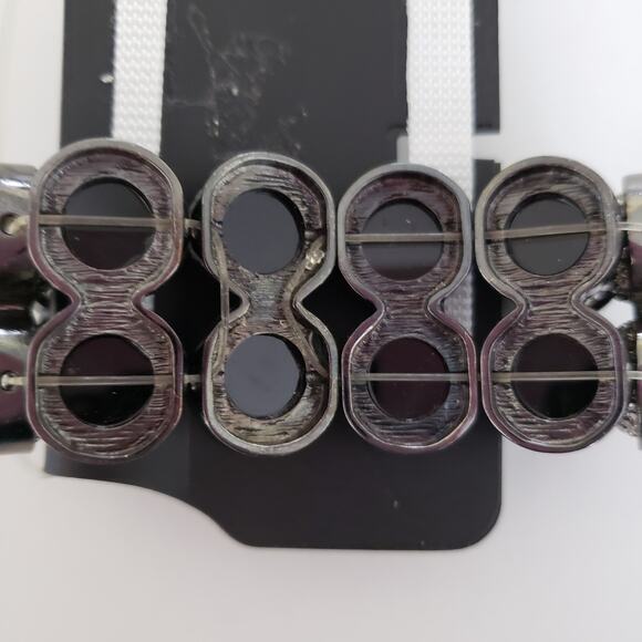 2 FOR $5 SALE NWT  Silver And  Bronze Stretch Bracelet - Picture 4 of 4